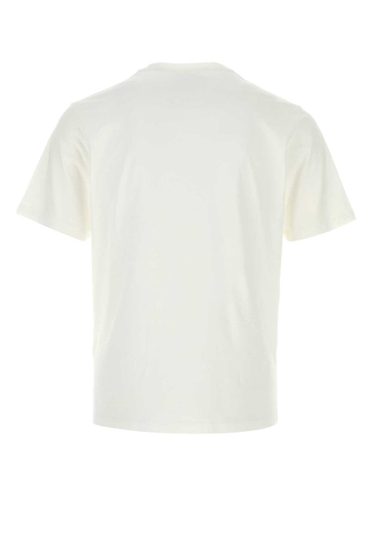 White Crew Neck T-Shirt 2