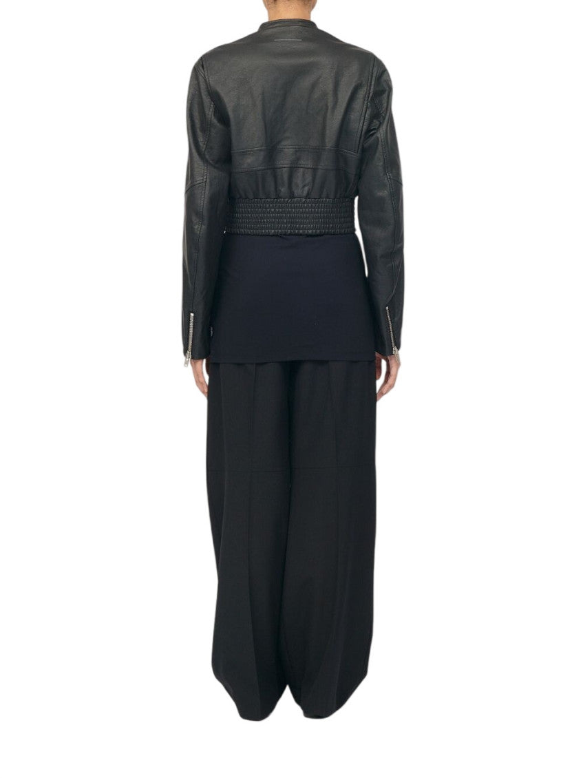 Black Cropped Jacket 3