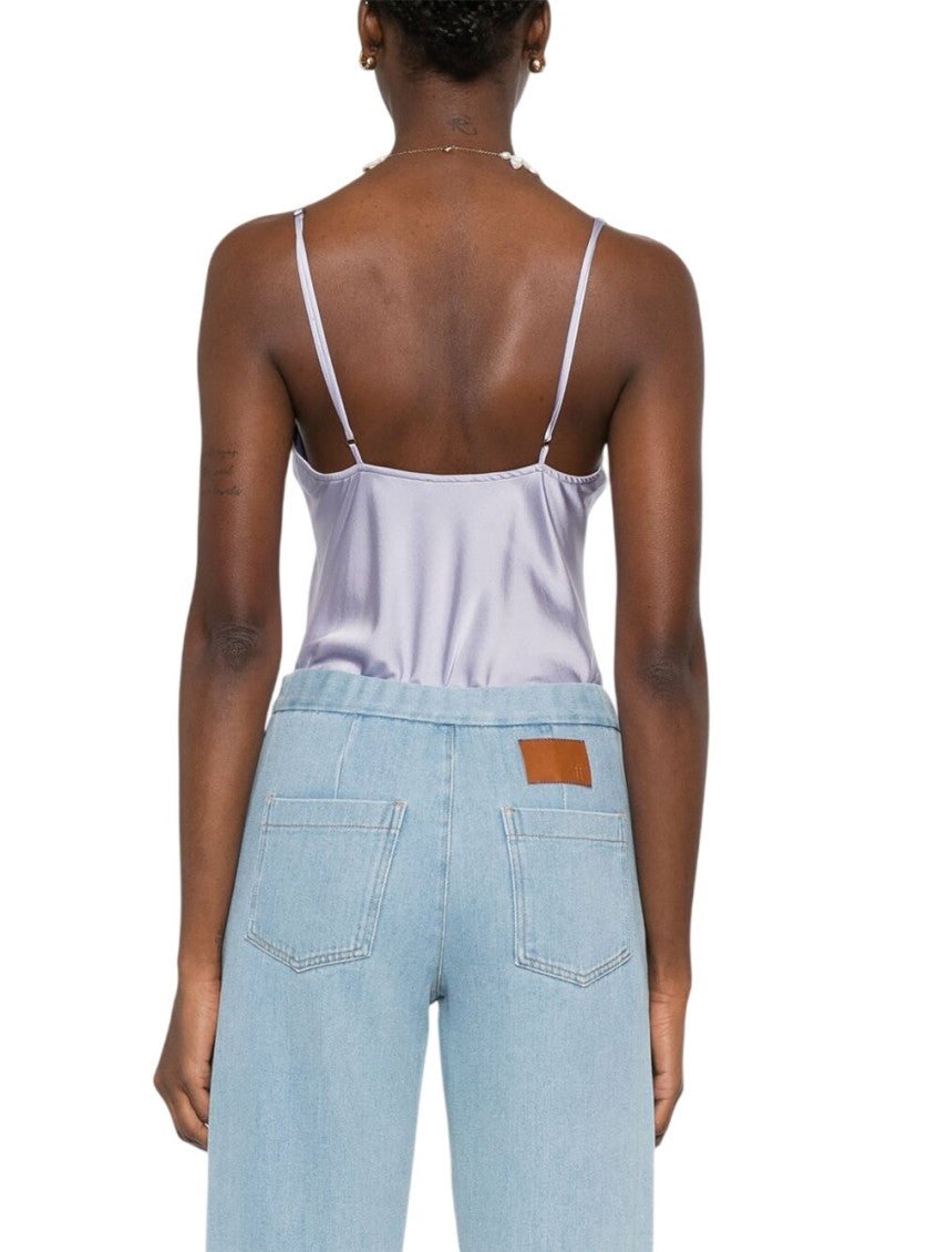 Purple Silk Bodysuit 5