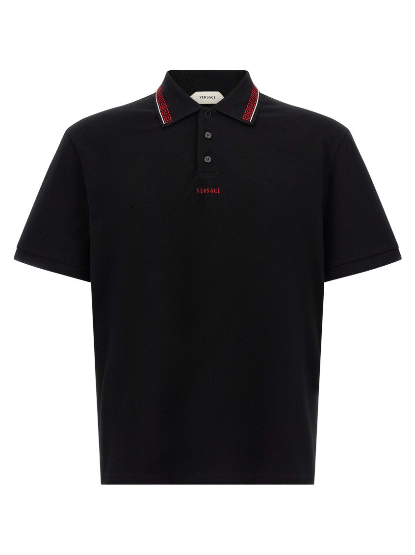 Black Shirt Collar Polo 1