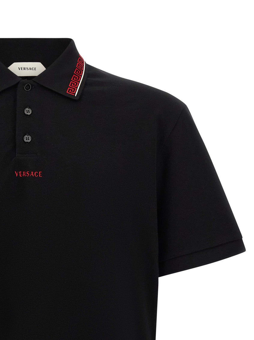 Black Shirt Collar Polo 3