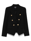 Black Double-breasted Blazer 1