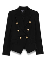 Black Double-breasted Blazer 1