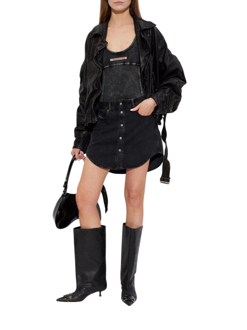 Black Cotton Bodysuit 5