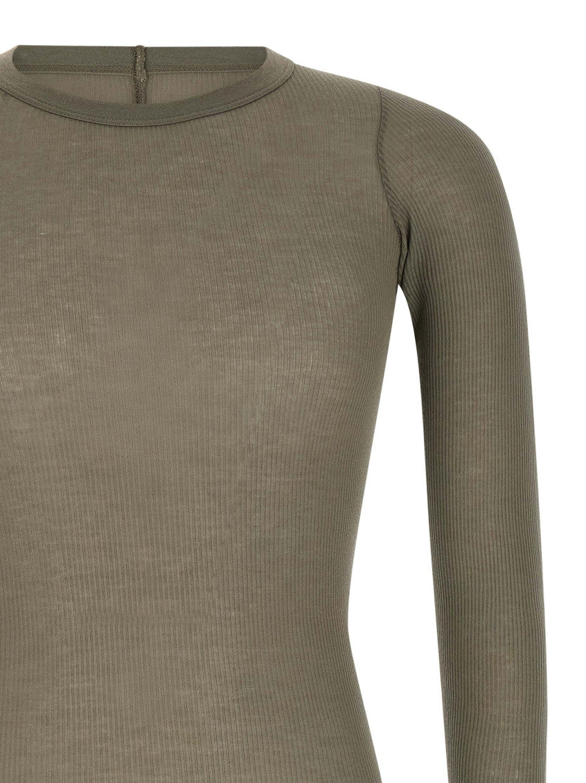 Olive Crew Neck T-Shirt 3