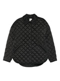Black Quilted Jacket 1