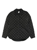 Black Quilted Jacket 1