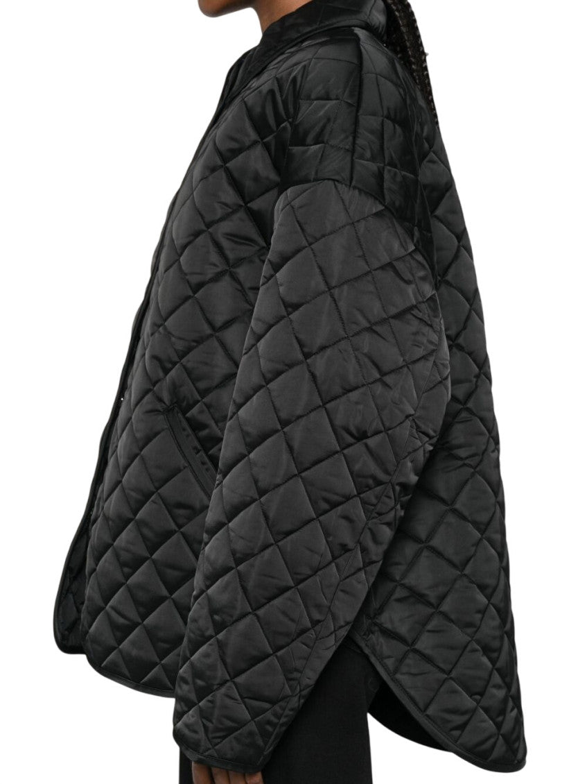 Black Quilted Jacket 2