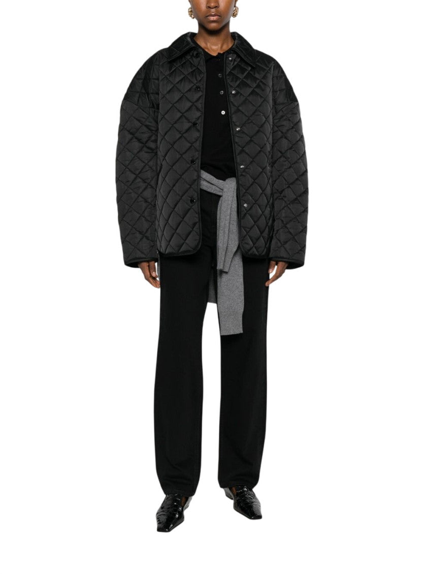 Black Quilted Jacket 3
