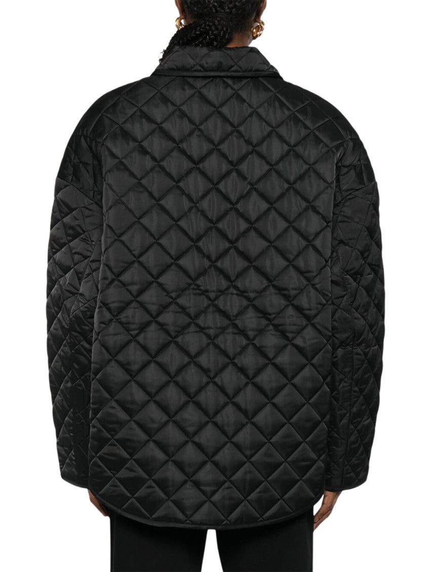 Black Quilted Jacket 5