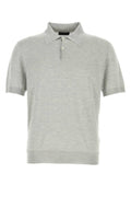 Grey Shirt Collar Polo 1