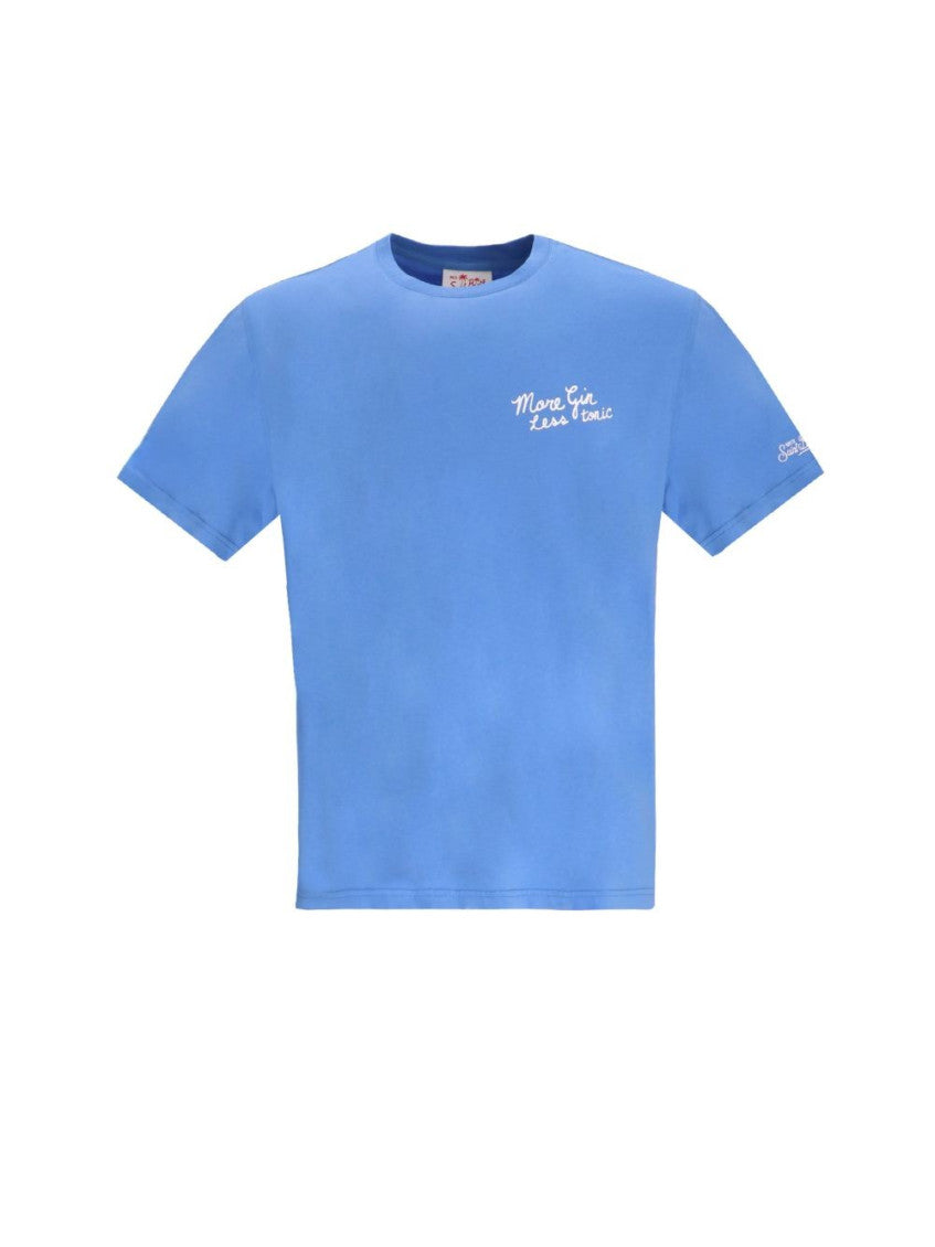 Blue Crew Neck T-Shirt 1