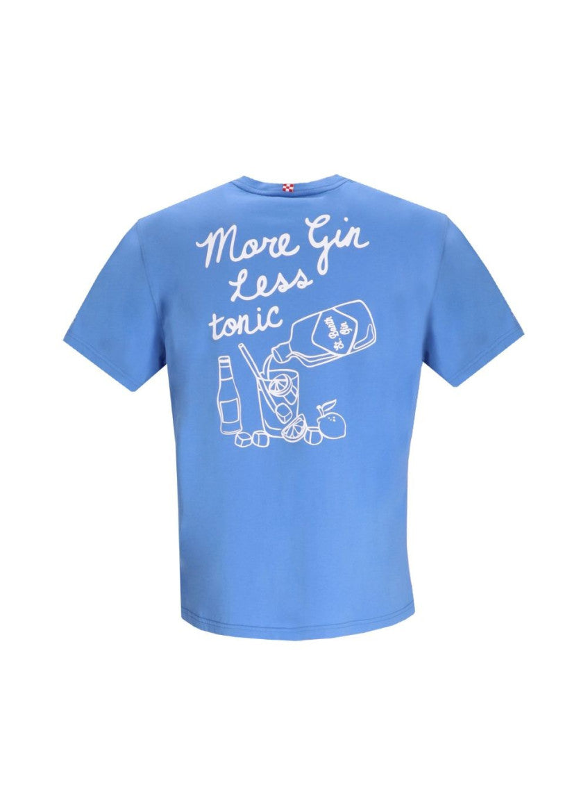 Blue Crew Neck T-Shirt 2