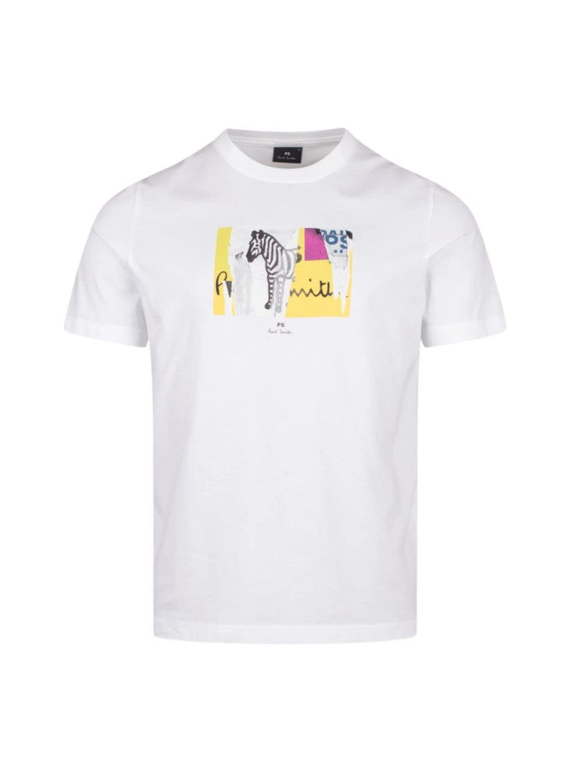 White Crew Neck T-Shirt 1