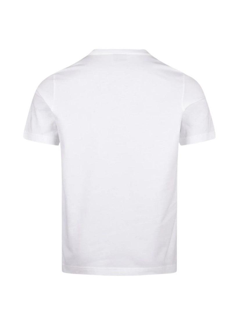 White Crew Neck T-Shirt 2
