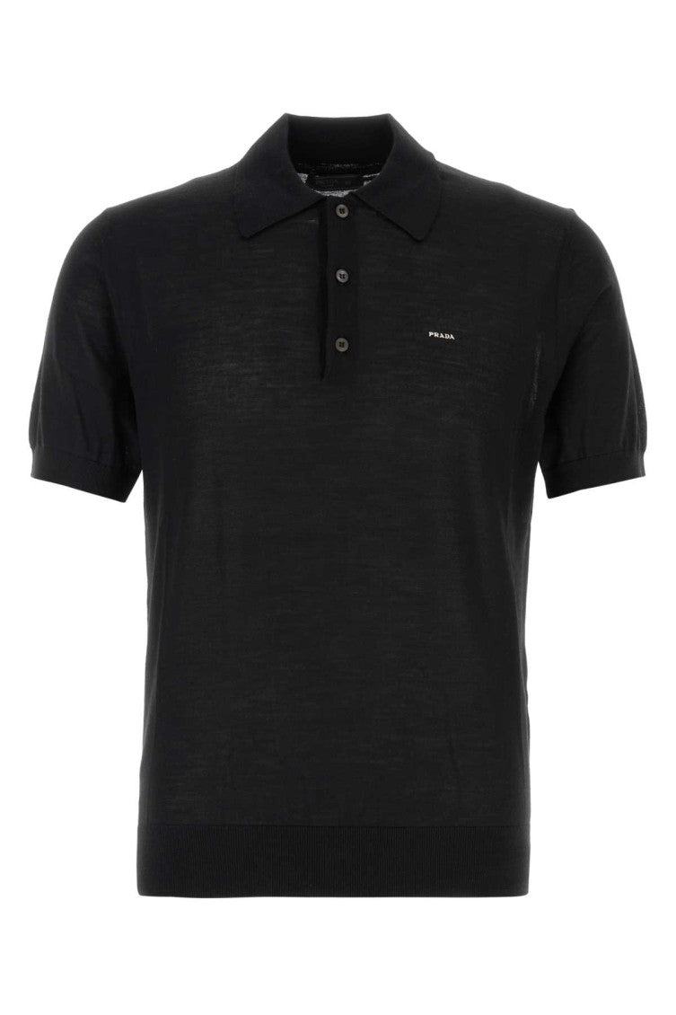 Black Shirt Collar Polo 1