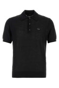 Black Shirt Collar Polo 1