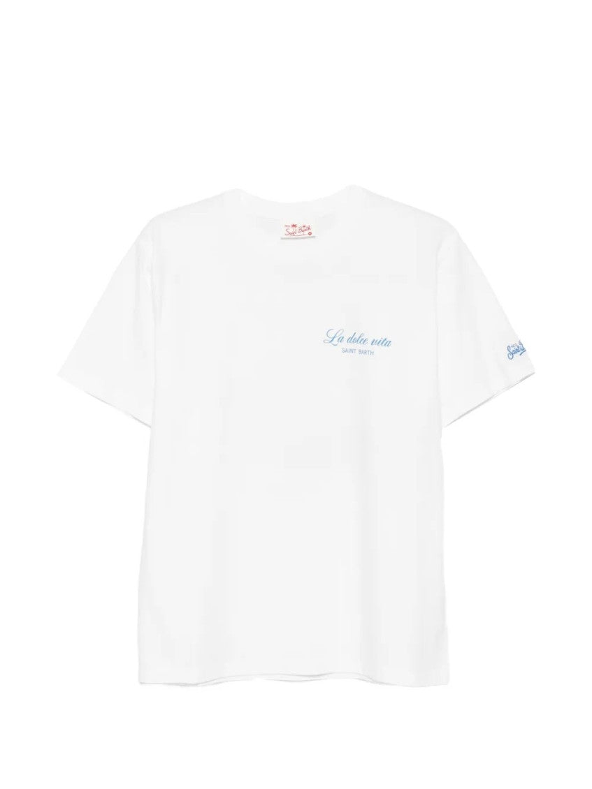 White Crew Neck T-Shirt 1