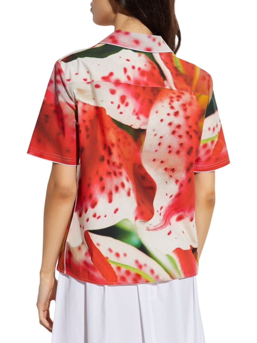 Pink Regular Printed Shirt 5