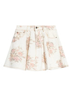 White Printed Skirt 1