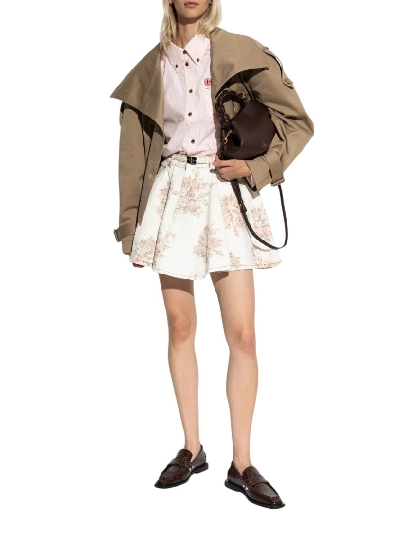 White Printed Skirt 5