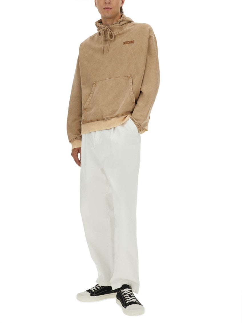 Light Brown Logo Hoodie 2