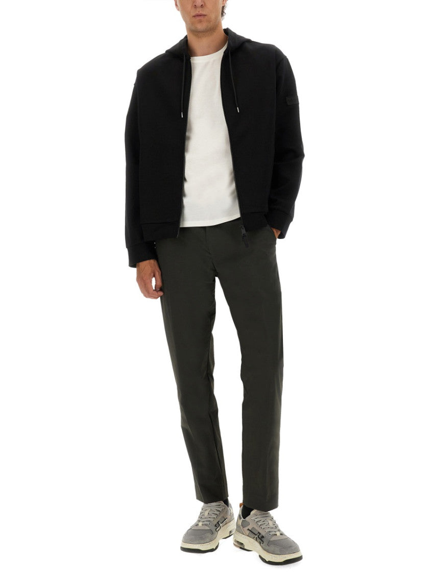 Black Zip Up Hoodie 2