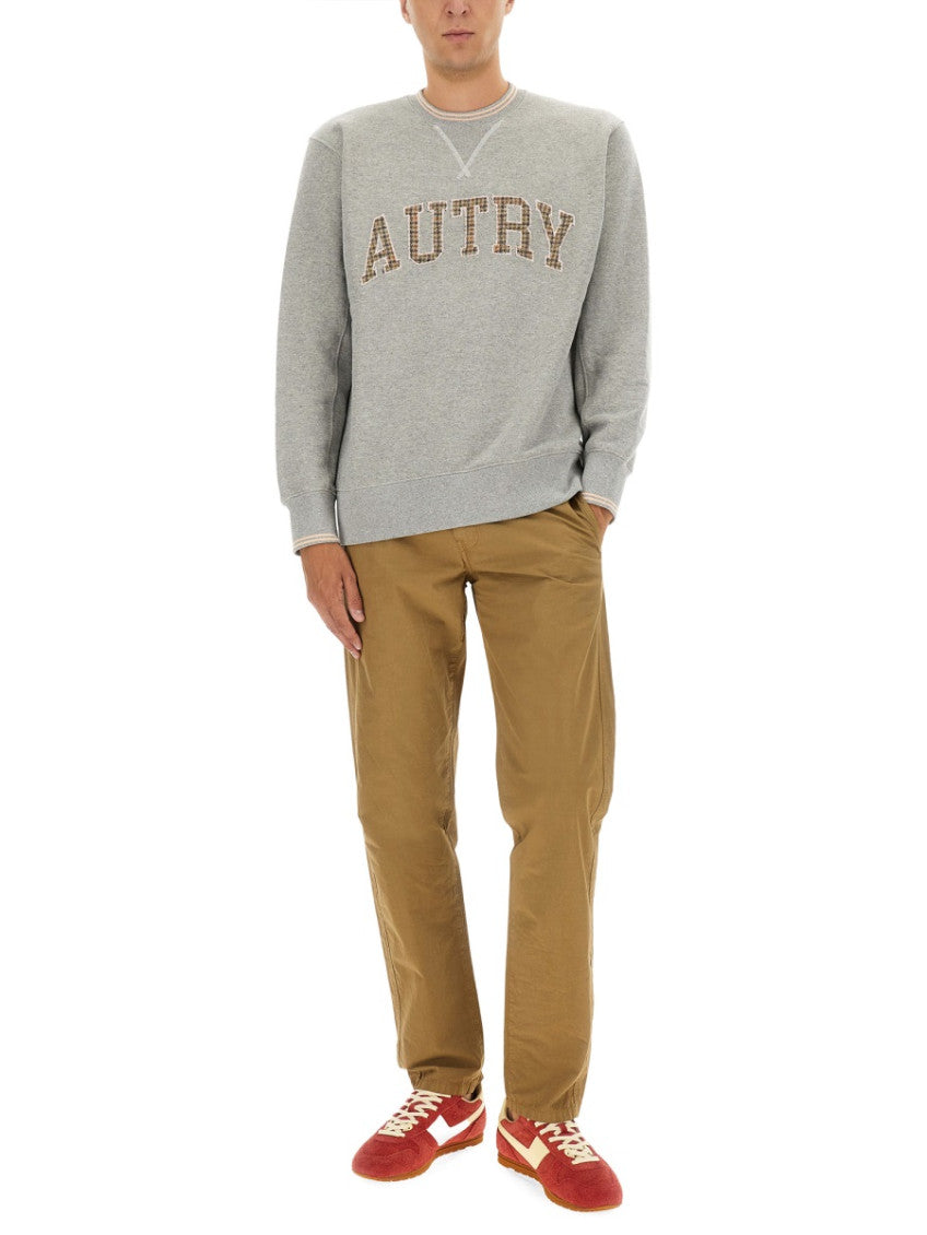 Grey Crew Neck Sweatshirt 2