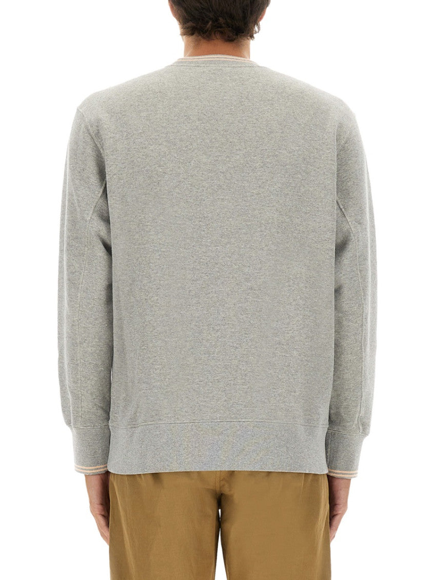 Grey Crew Neck Sweatshirt 3