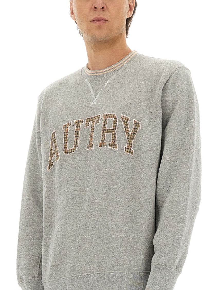 Grey Crew Neck Sweatshirt 4