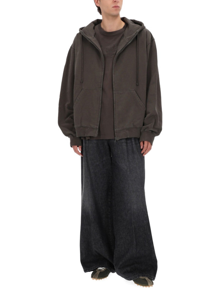 Brown Solid Hoodie 2