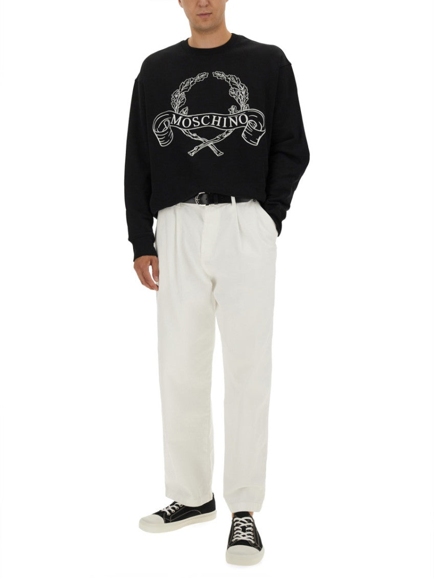 Black Crew Neck Sweatshirt 2