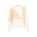 Orange Long-sleeved Wool Sweater 1
