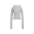 Grey Wide Collar  Cashmere Pullover 1