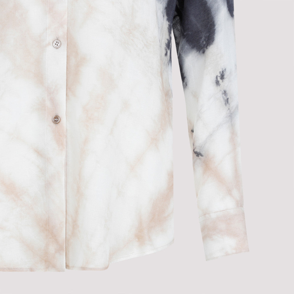 Beige Cashmere Ferrara Shirt 4