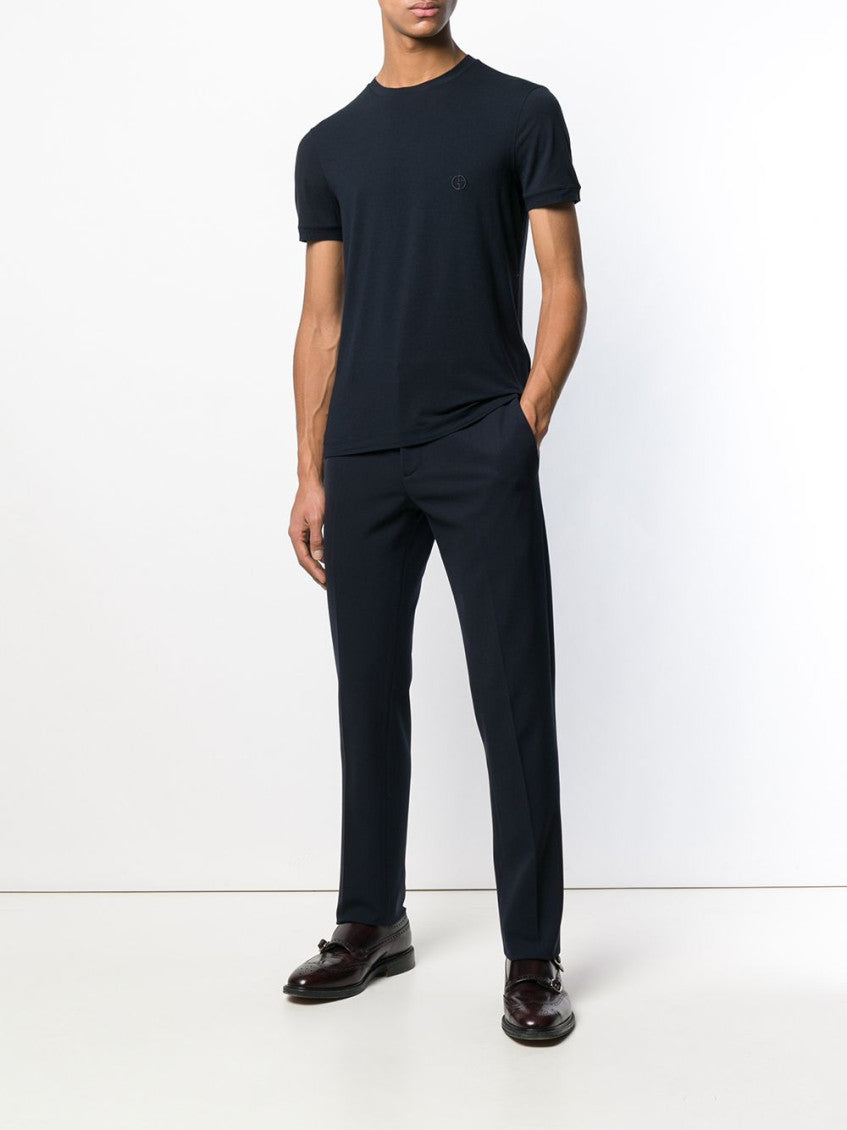 Navy Blue Logo T-Shirt 2