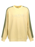 Yellow 'Brodé Lanvin Side Curb' sweatshirt 1