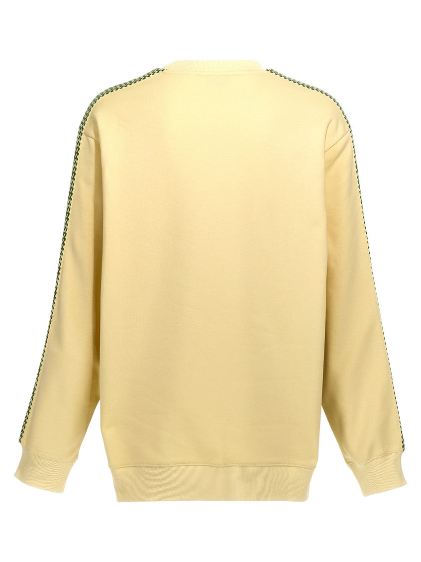 Yellow 'Brodé Lanvin Side Curb' sweatshirt 2