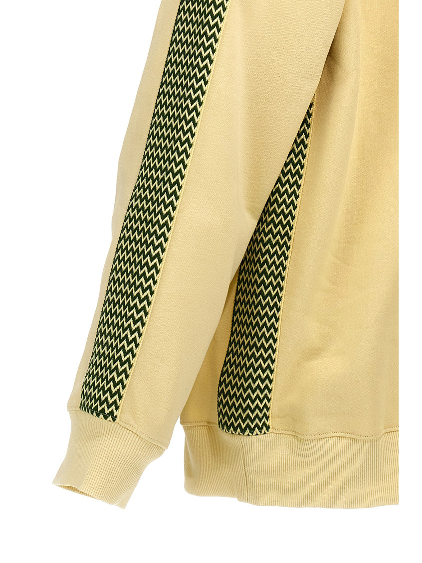 Yellow 'Brodé Lanvin Side Curb' sweatshirt 4