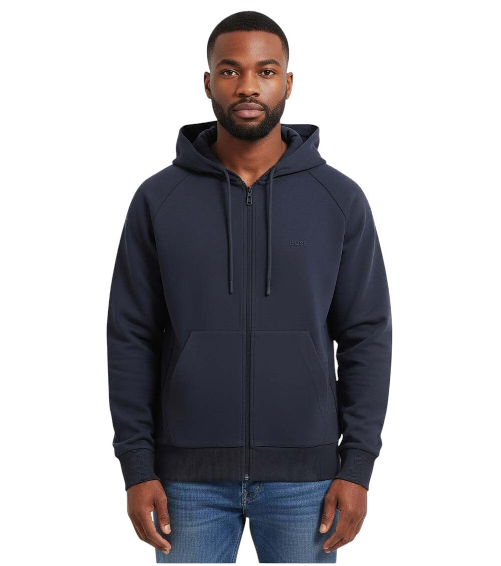 Navy Blue Regular Hoodie 1