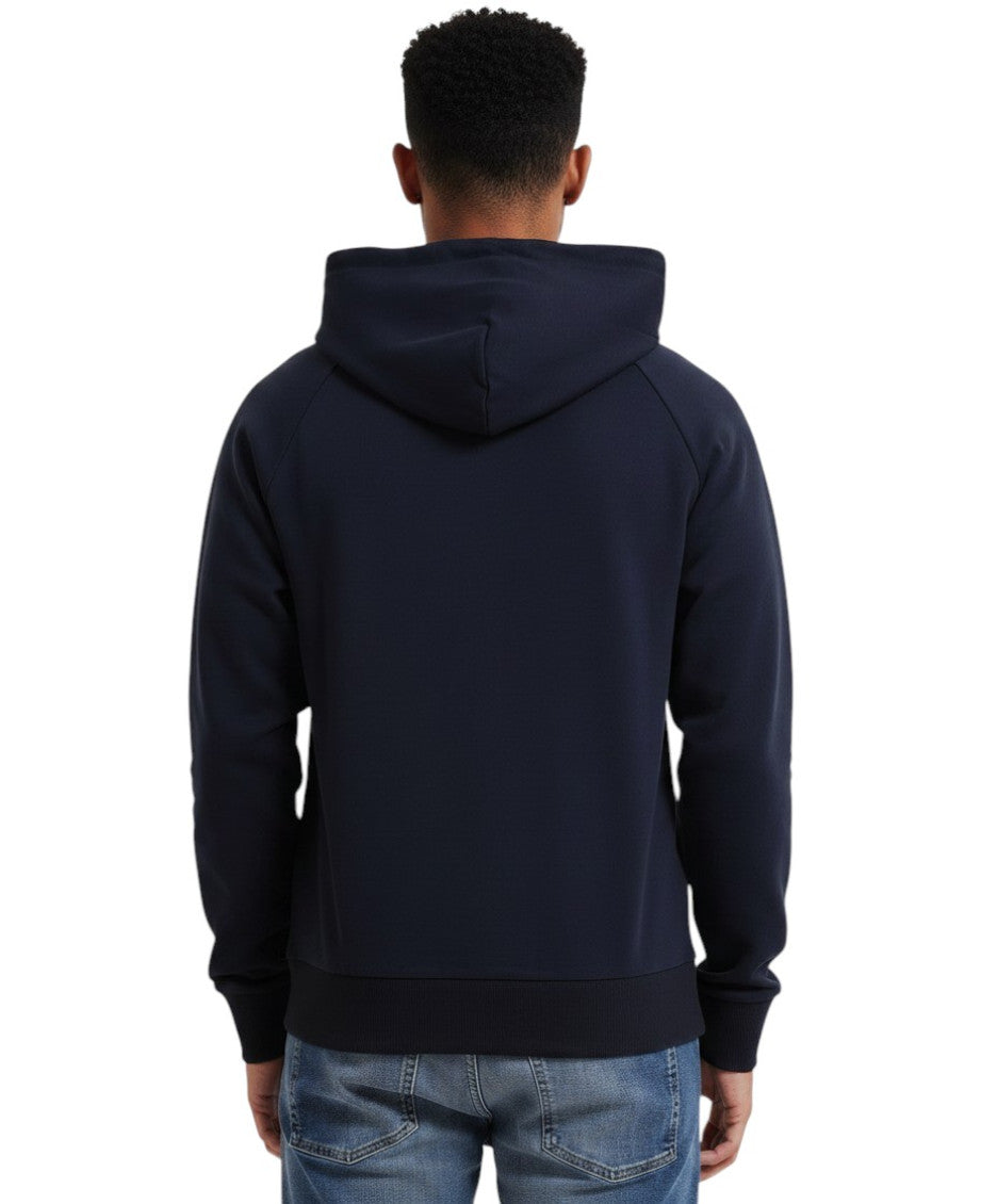 Navy Blue Regular Hoodie 2