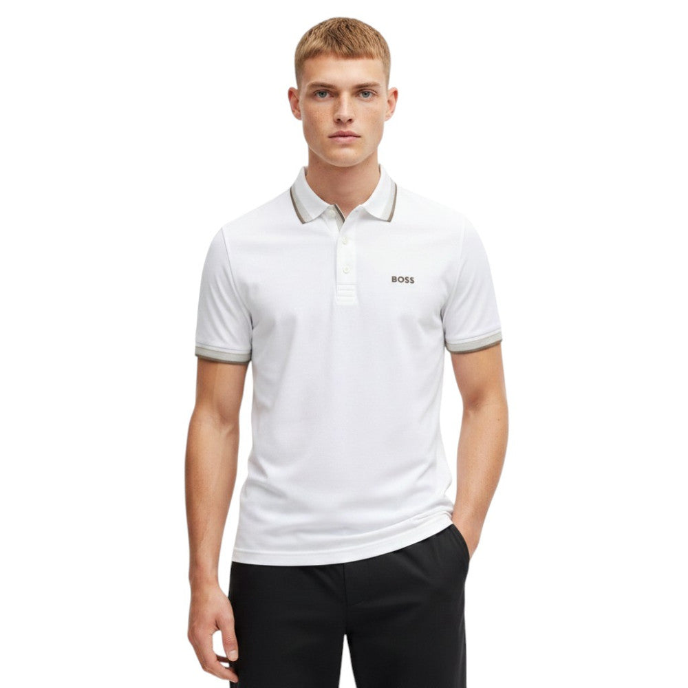 White Shirt Collar Polo 2