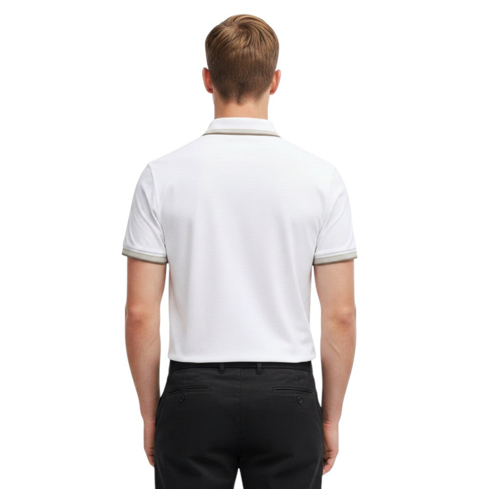 White Shirt Collar Polo 3