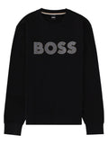 Black Crew Neck Sweatshirt 1