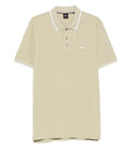 Light Beige Logo Polo 1