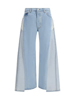 Light Blue Loose Low Rise Jeans 1