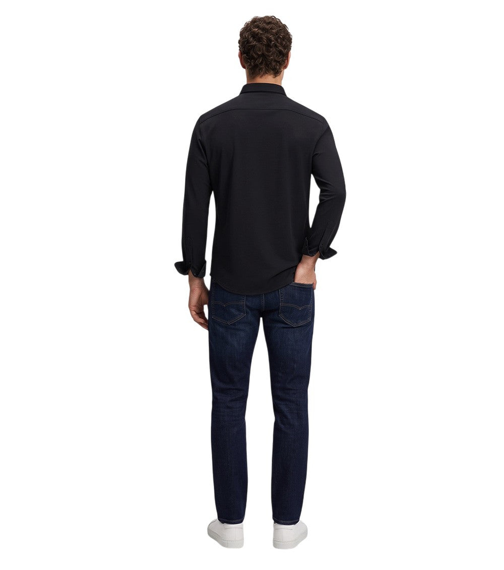 Black Regular Logo Shirt 3