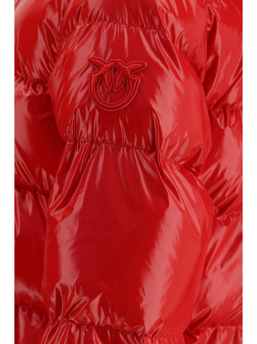 Red Quilted Hood Jacket 3