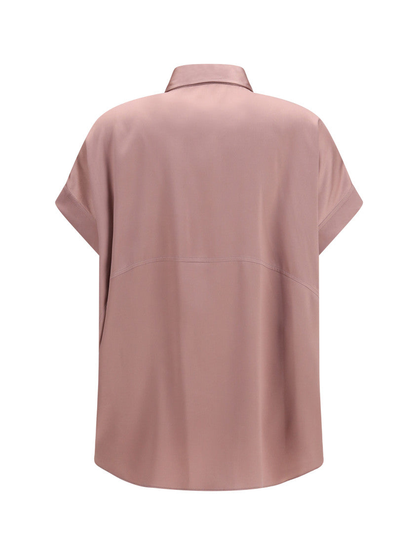 Pink Relaxed Solid Shirt 2