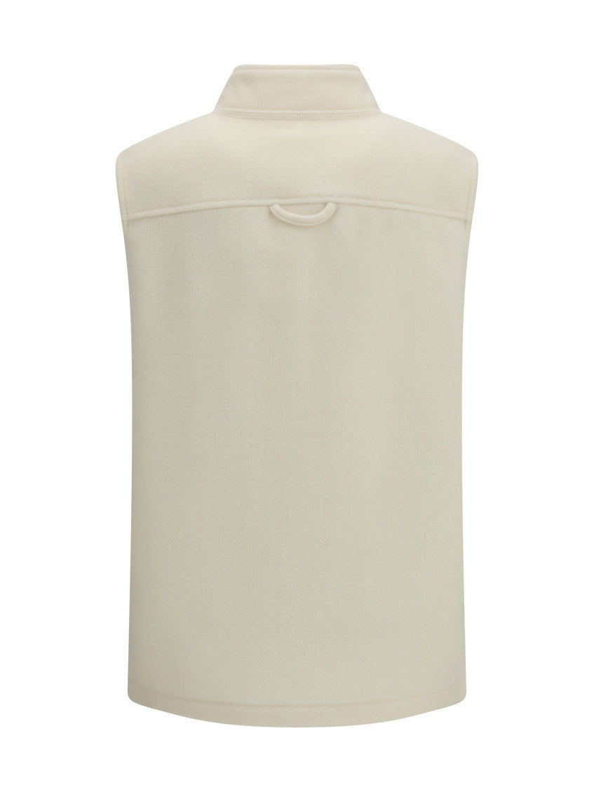 Off White Mock Collar Jacket 2